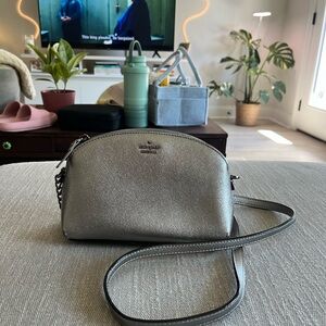 Kate Spade Silver Crossbody Bag